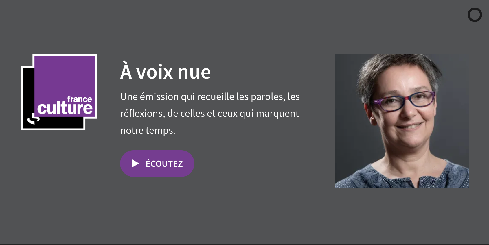 À voix nue